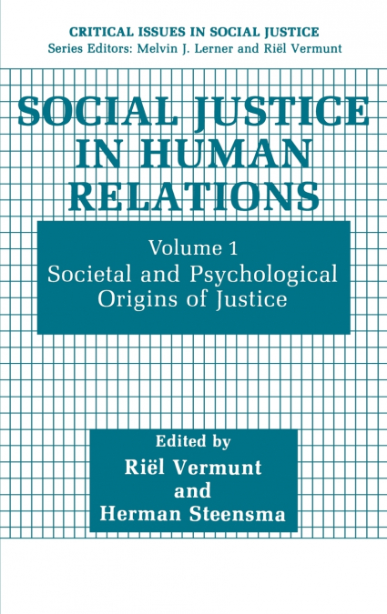 Social Justice in Human Relations