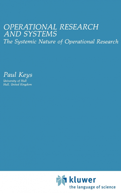 Operational Research and Systems