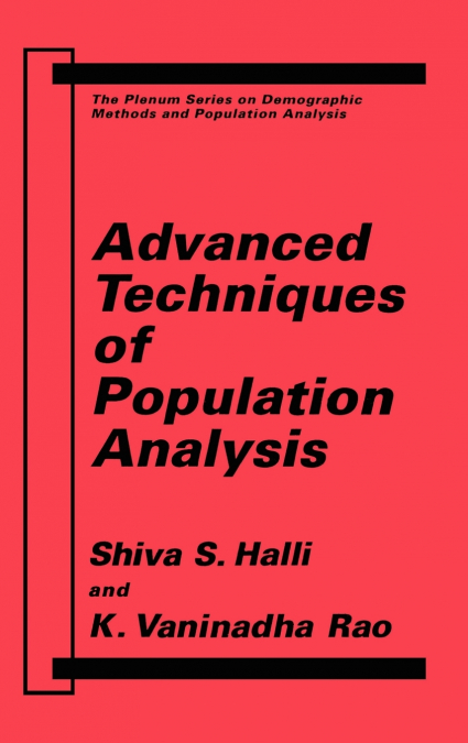 Advanced Techniques of Population Analysis