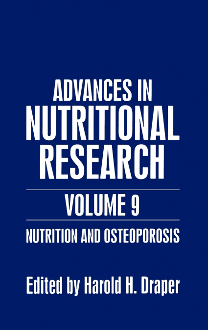 Nutrition and Osteoporosis
