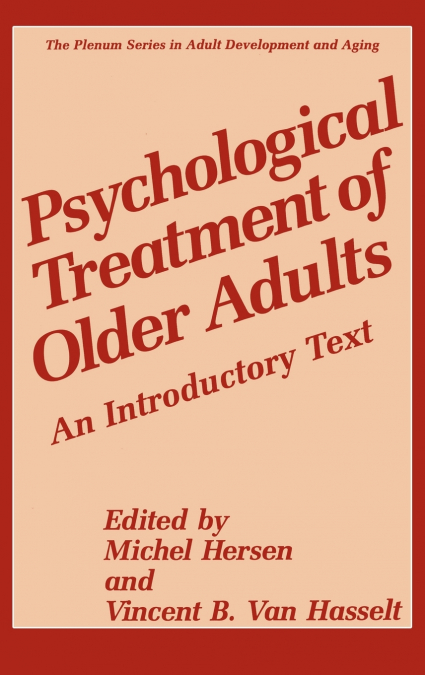 Psychological Treatment of Older Adults