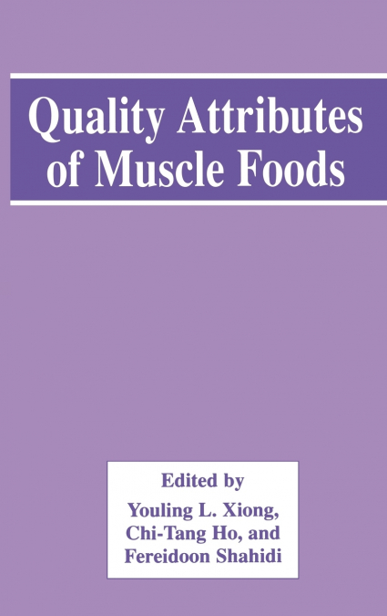 Quality Attributes of Muscle Foods