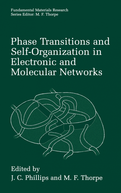 Phase Transitions and Self-Organization in Electronic and Molecular Networks