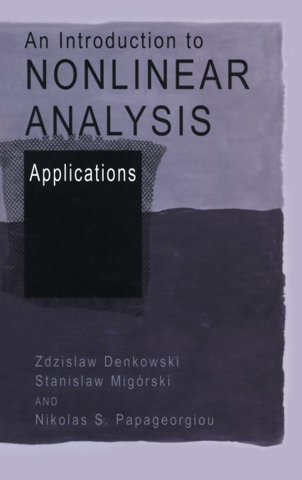 An Introduction to Nonlinear Analysis