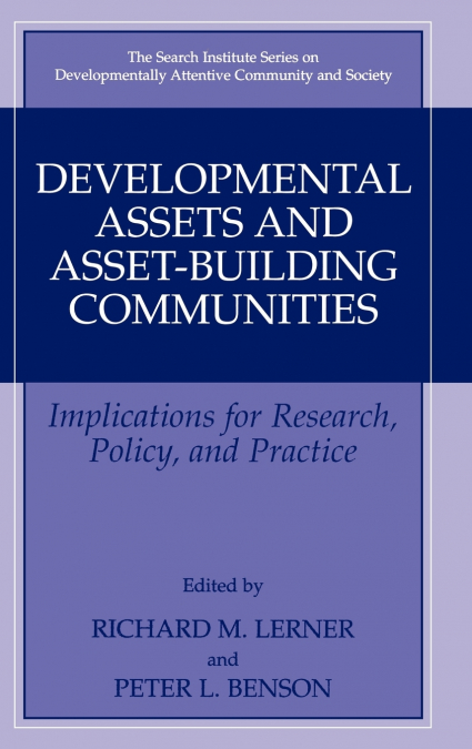 Developmental Assets and Asset-Building Communities