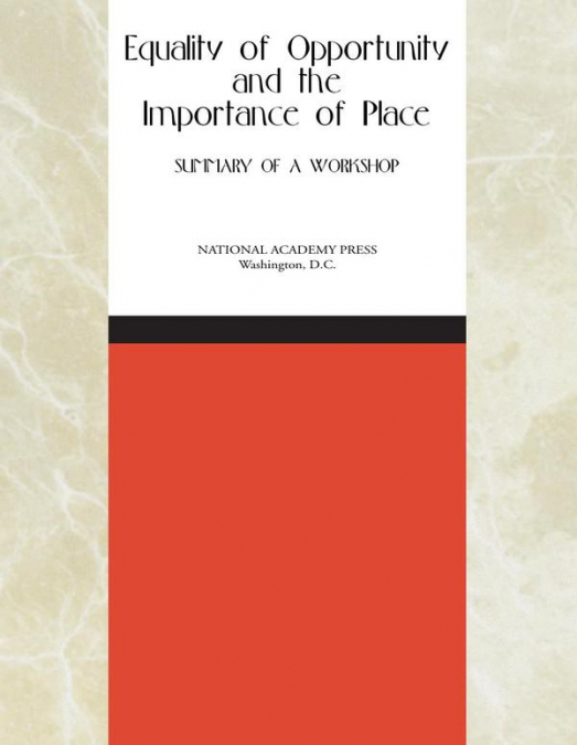 Equality of Opportunity and the Importance of Place