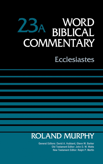 The Ecclesiastes, Volume 23a