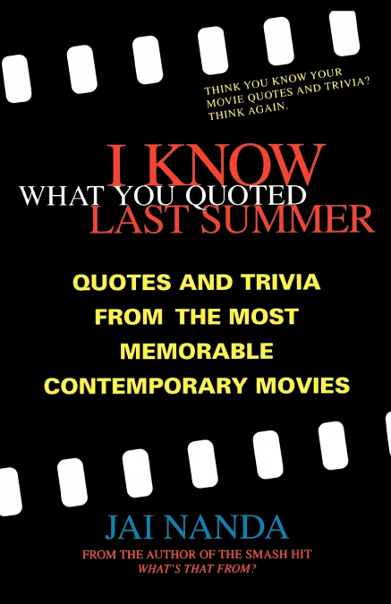 I Know What You Quoted Last Summer