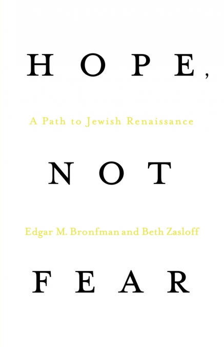 Hope, Not Fear