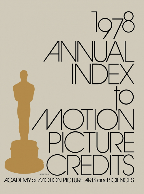 Annual Index to Motion Picture Credits 1978.