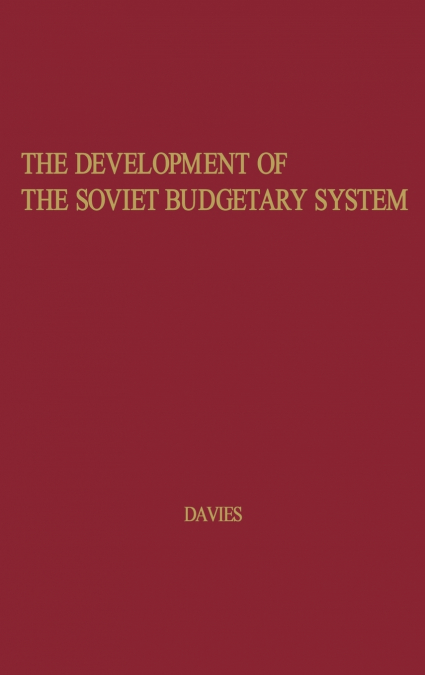 The Development of the Soviet Budgetary System