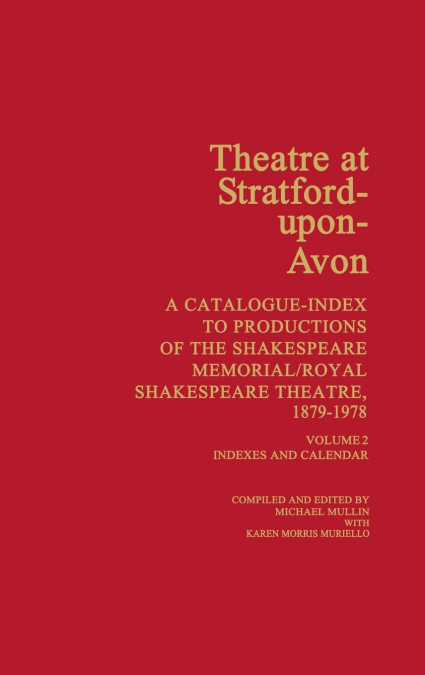 Theatre at Stratford-Upon-Avon