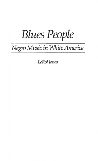 Blues People