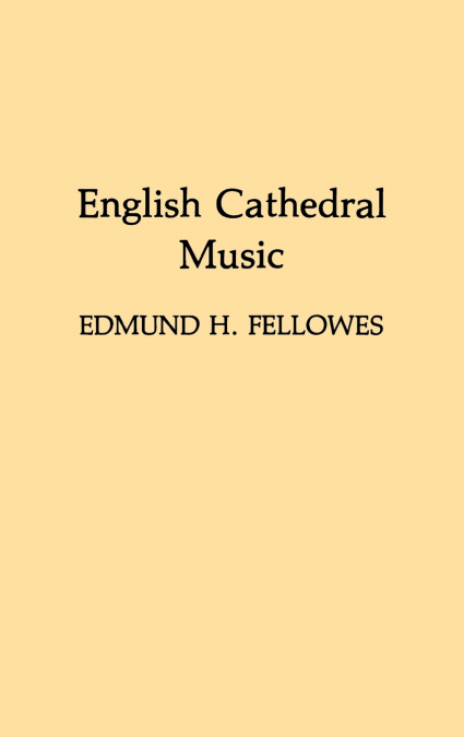 English Cathedral Music.