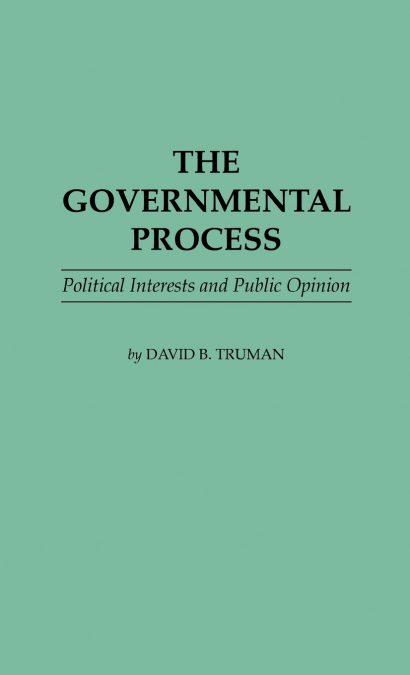 The Governmental Process