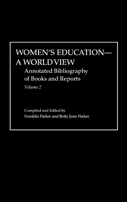 Women’s Education, a World View