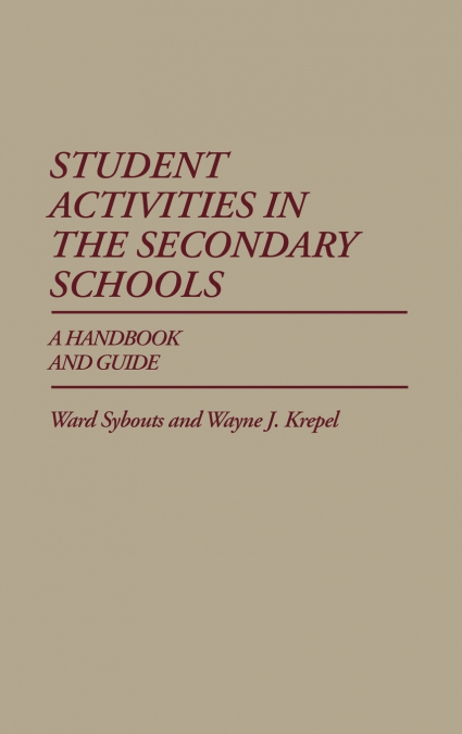 Student Activities in the Secondary Schools