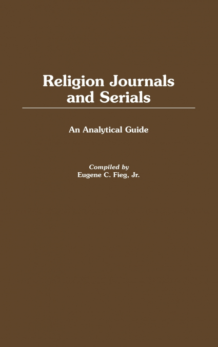 Religion Journals and Serials