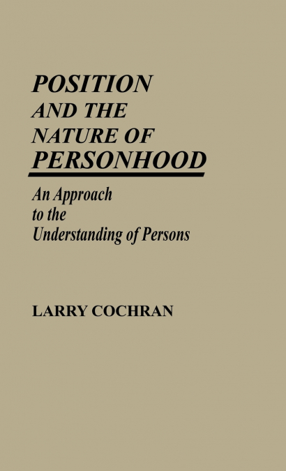 Position and the Nature of Personhood