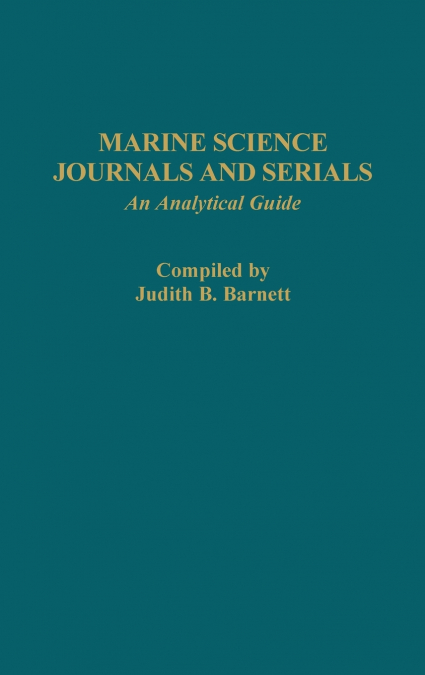 Marine Science Journals and Serials