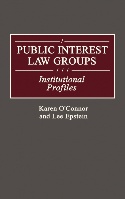 Public Interest Law Groups