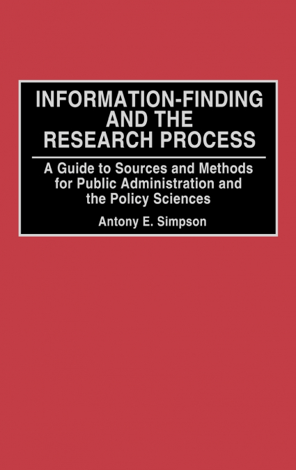 Information-Finding and the Research Process