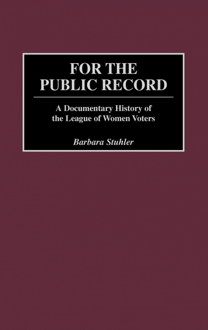 For the Public Record