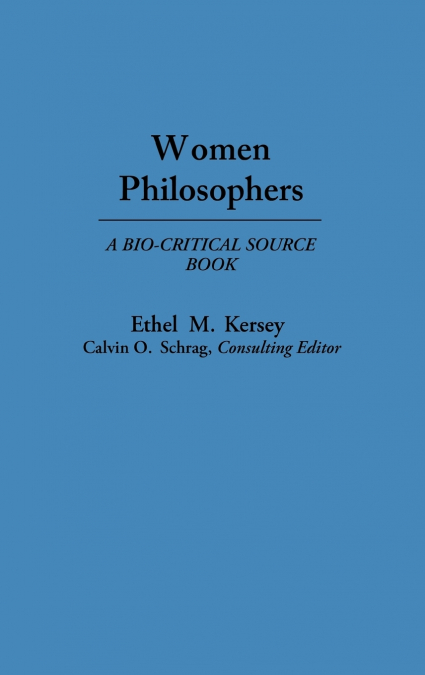 Women Philosophers