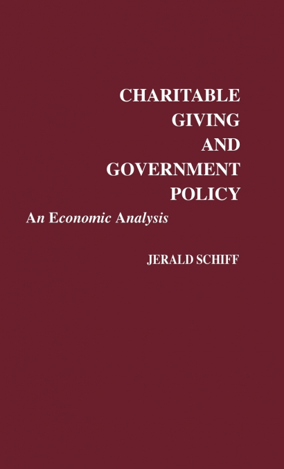 Charitable Giving and Government Policy