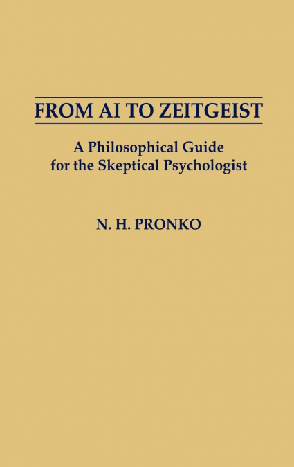 From AI to Zeitgeist