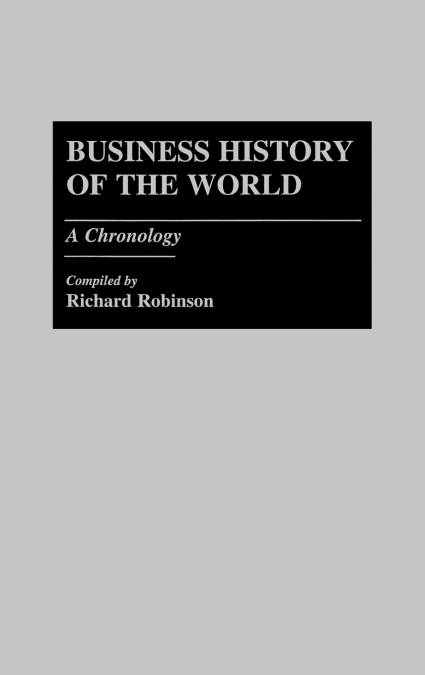 Business History of the World