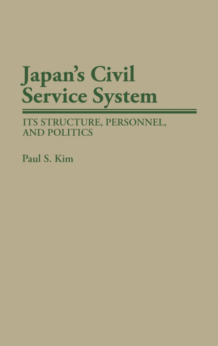 Japan’s Civil Service System