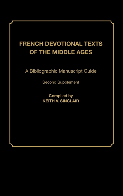 French Devotional Texts of the Middle Ages