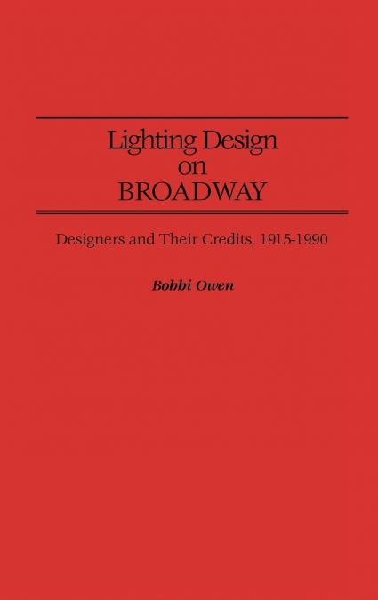 Lighting Design on Broadway