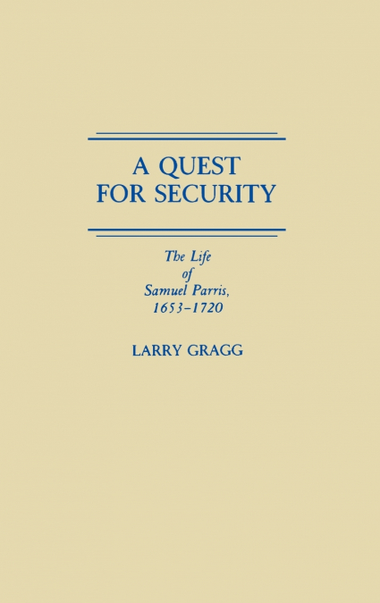 A Quest for Security