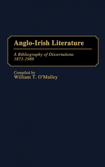 Anglo-Irish Literature