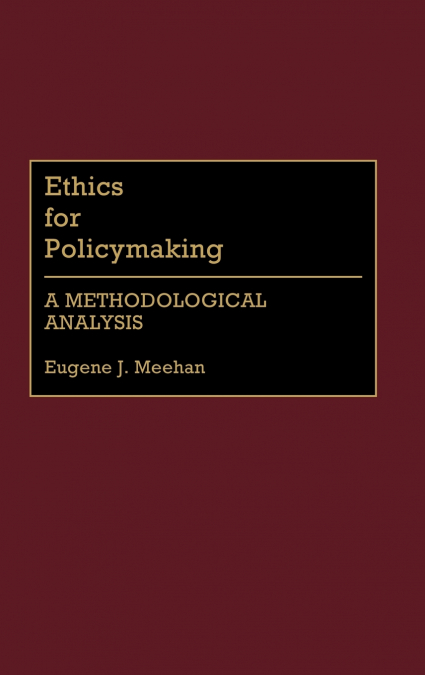 Ethics for Policymaking