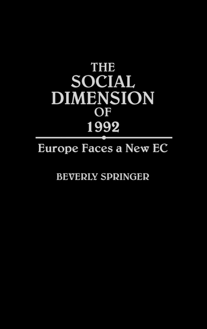 The Social Dimension of 1992