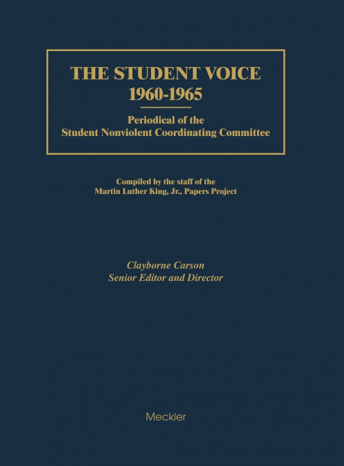The Student Voice, 1960-1965