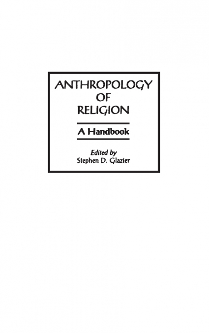 Anthropology of Religion