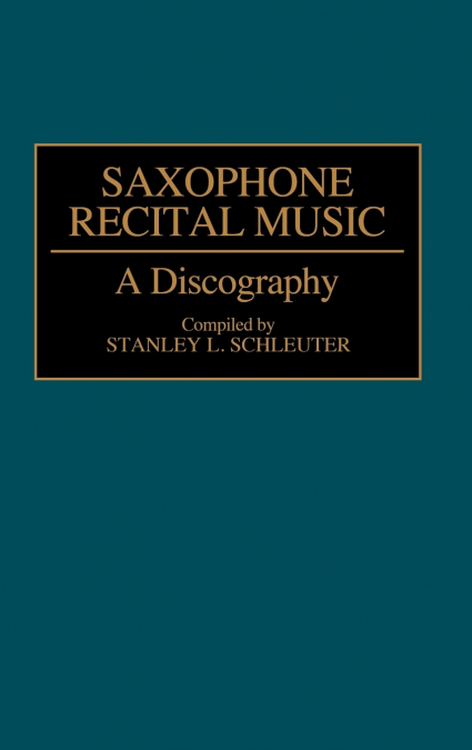 Saxophone Recital Music