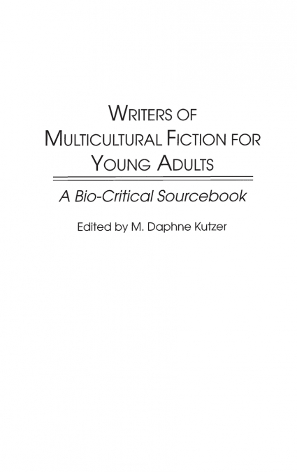 Writers of Multicultural Fiction for Young Adults