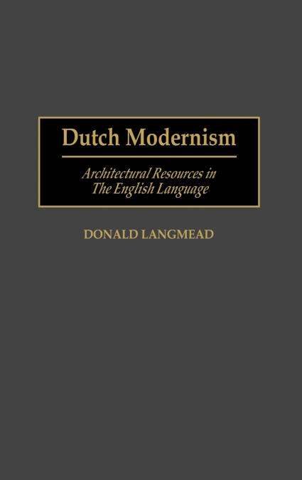 Dutch Modernism