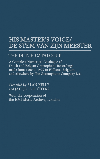 His Master’s Voice/de Stem Van Zijn Meester