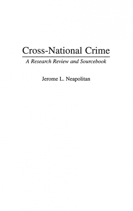 Cross-National Crime