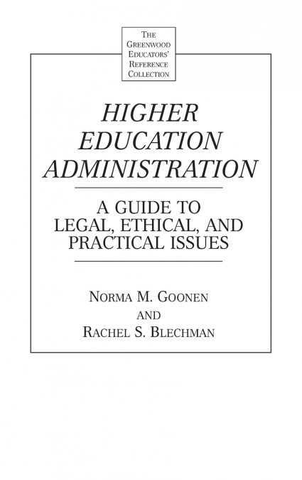 Higher Education Administration