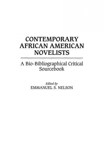 Contemporary African American Novelists