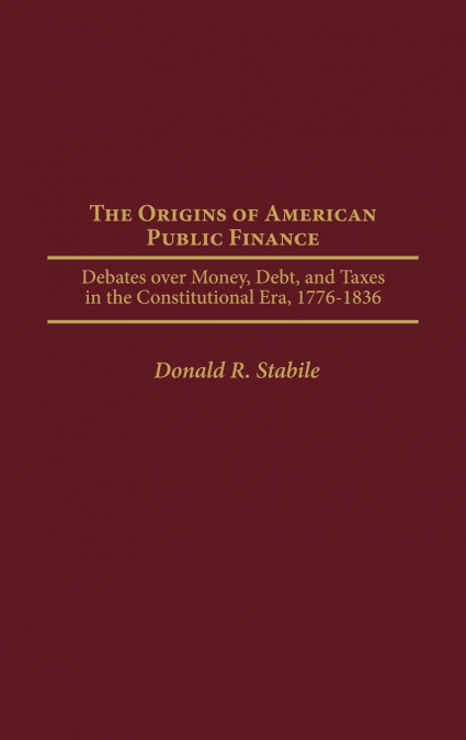 The Origins of American Public Finance