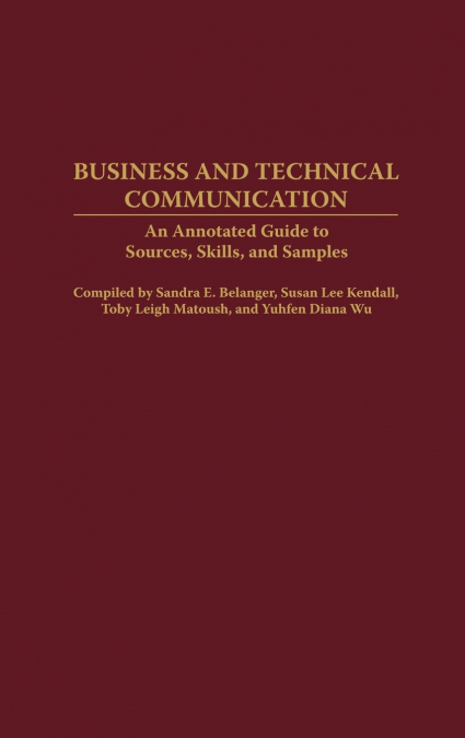 Business and Technical Communication