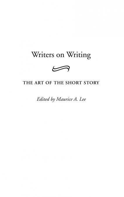 Writers on Writing